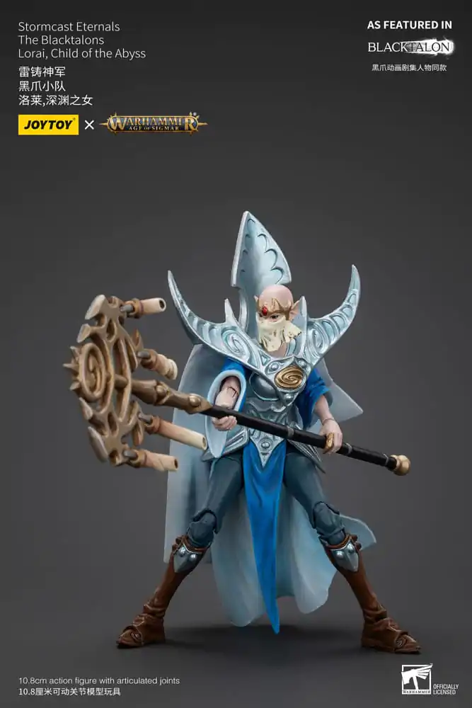 Warhammer Age of Sigmar Action Figure Stormcast Eternals The Blacktalons Lorai Child of the Abyss 20 cm product photo