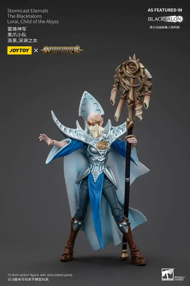 Warhammer Age of Sigmar Action Figure Stormcast Eternals The Blacktalons Lorai Child of the Abyss 20 cm product photo