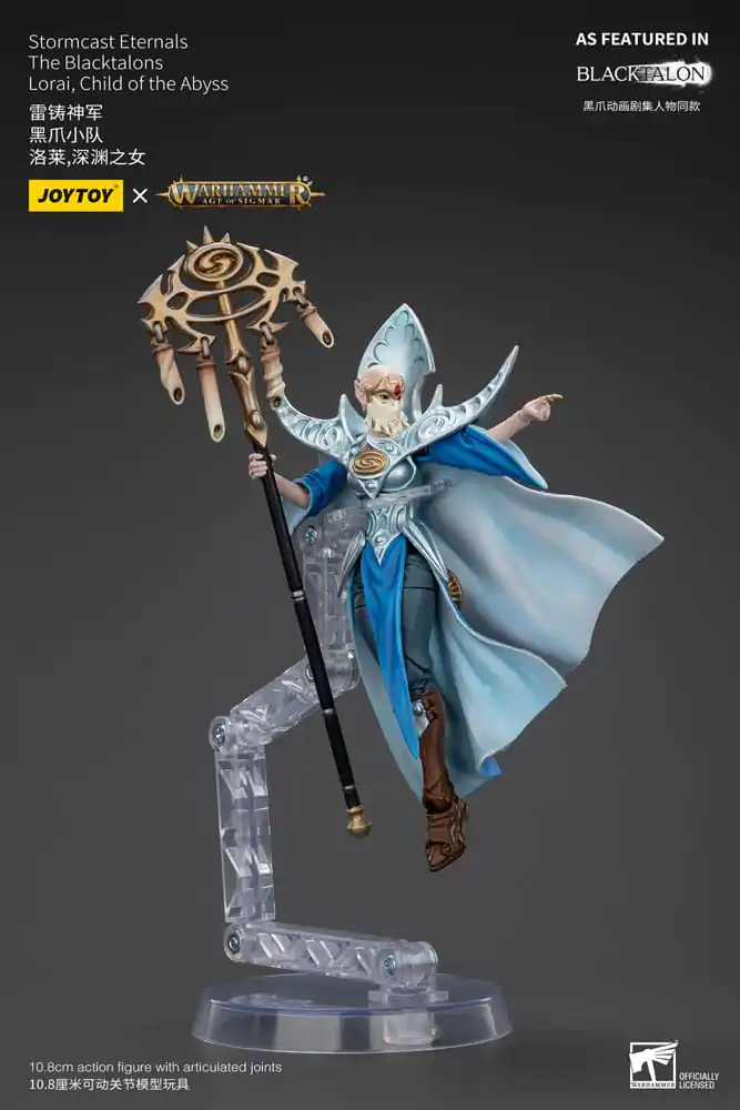 Warhammer Age of Sigmar Action Figure Stormcast Eternals The Blacktalons Lorai Child of the Abyss 20 cm product photo