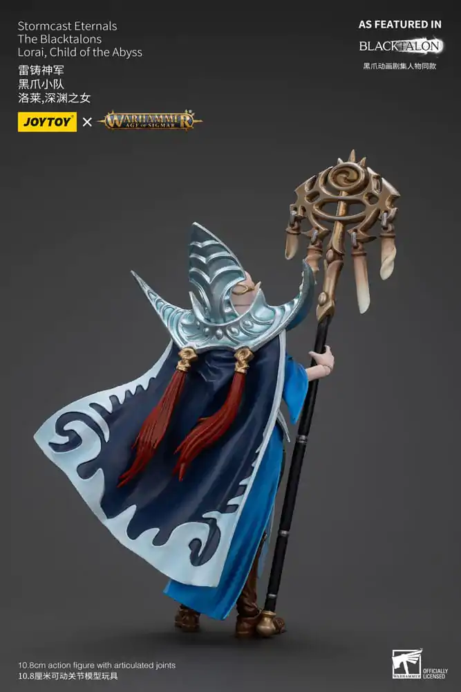 Warhammer Age of Sigmar Action Figure Stormcast Eternals The Blacktalons Lorai Child of the Abyss 20 cm product photo