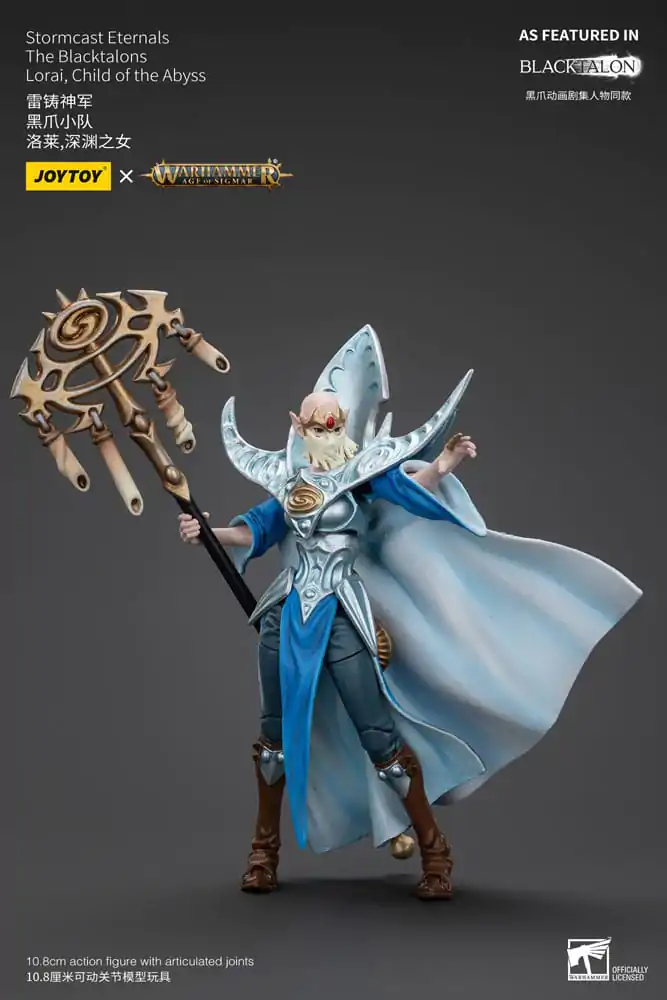 Warhammer Age of Sigmar Action Figure Stormcast Eternals The Blacktalons Lorai Child of the Abyss 20 cm product photo