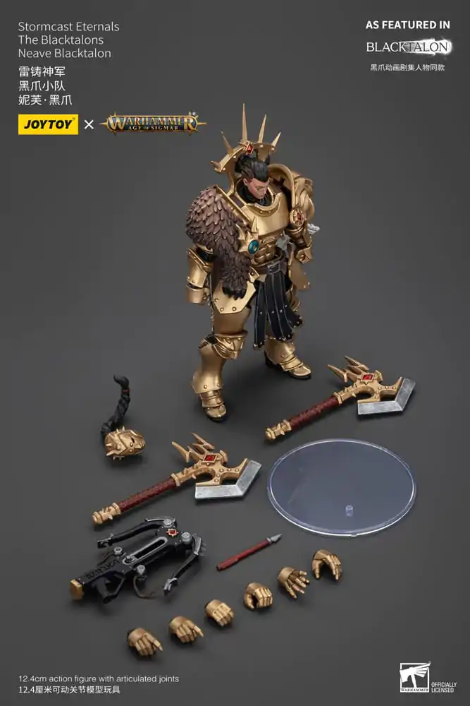 Warhammer Age of Sigmar Action Figure Stormcast Eternals The Blacktalons Neave Blacktalon 20 cm product photo