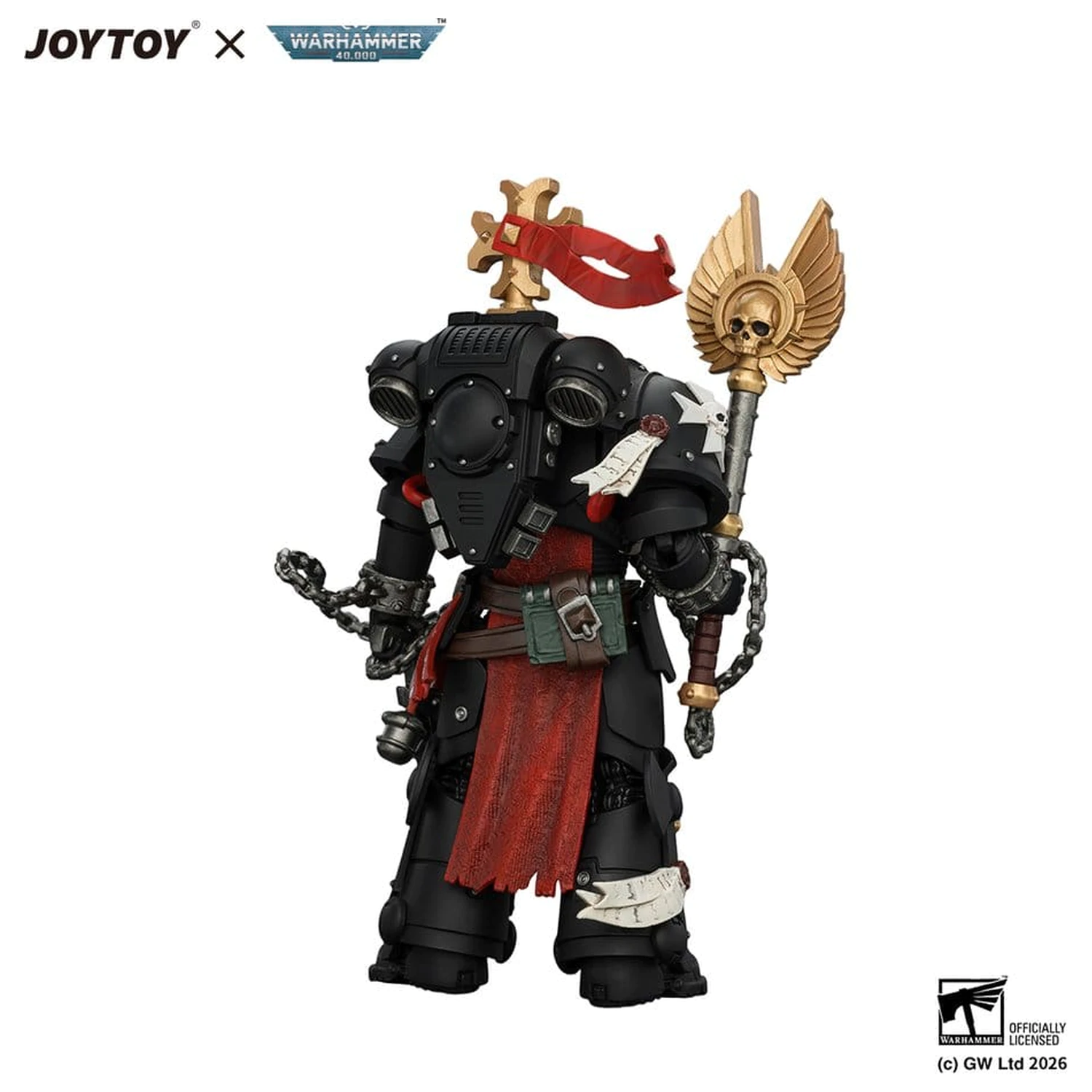 Warhammer Action Figure Black Templars Execrator 1 12 cm product photo