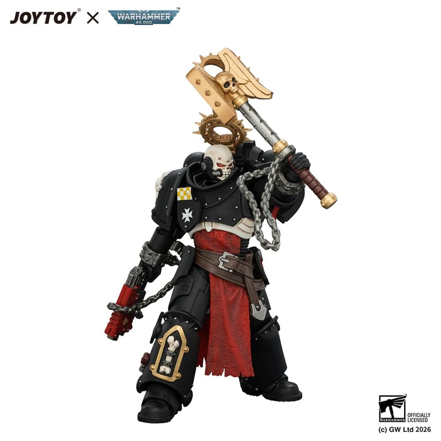 Warhammer Action Figure Black Templars Execrator 2 12 cm product photo