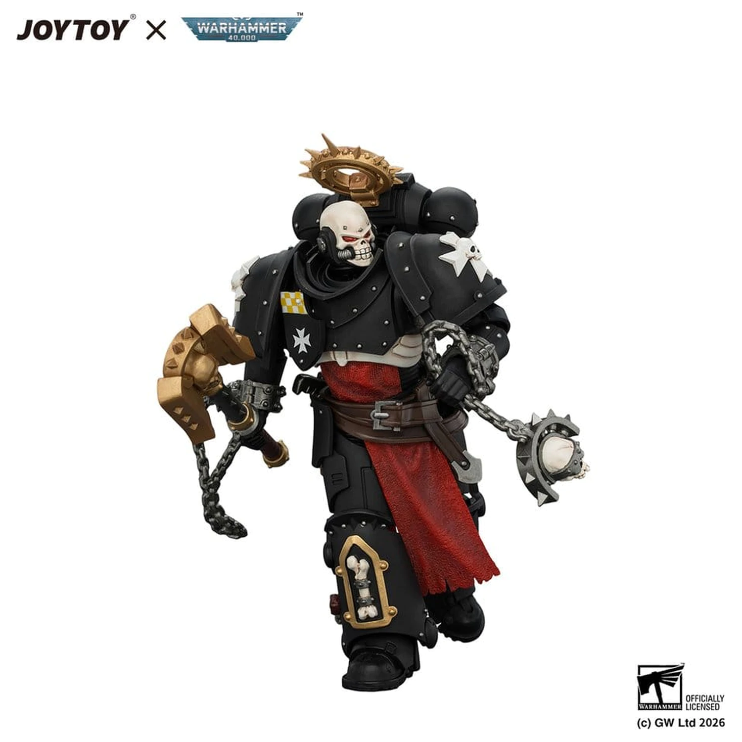 Warhammer Action Figure Black Templars Execrator 2 12 cm product photo
