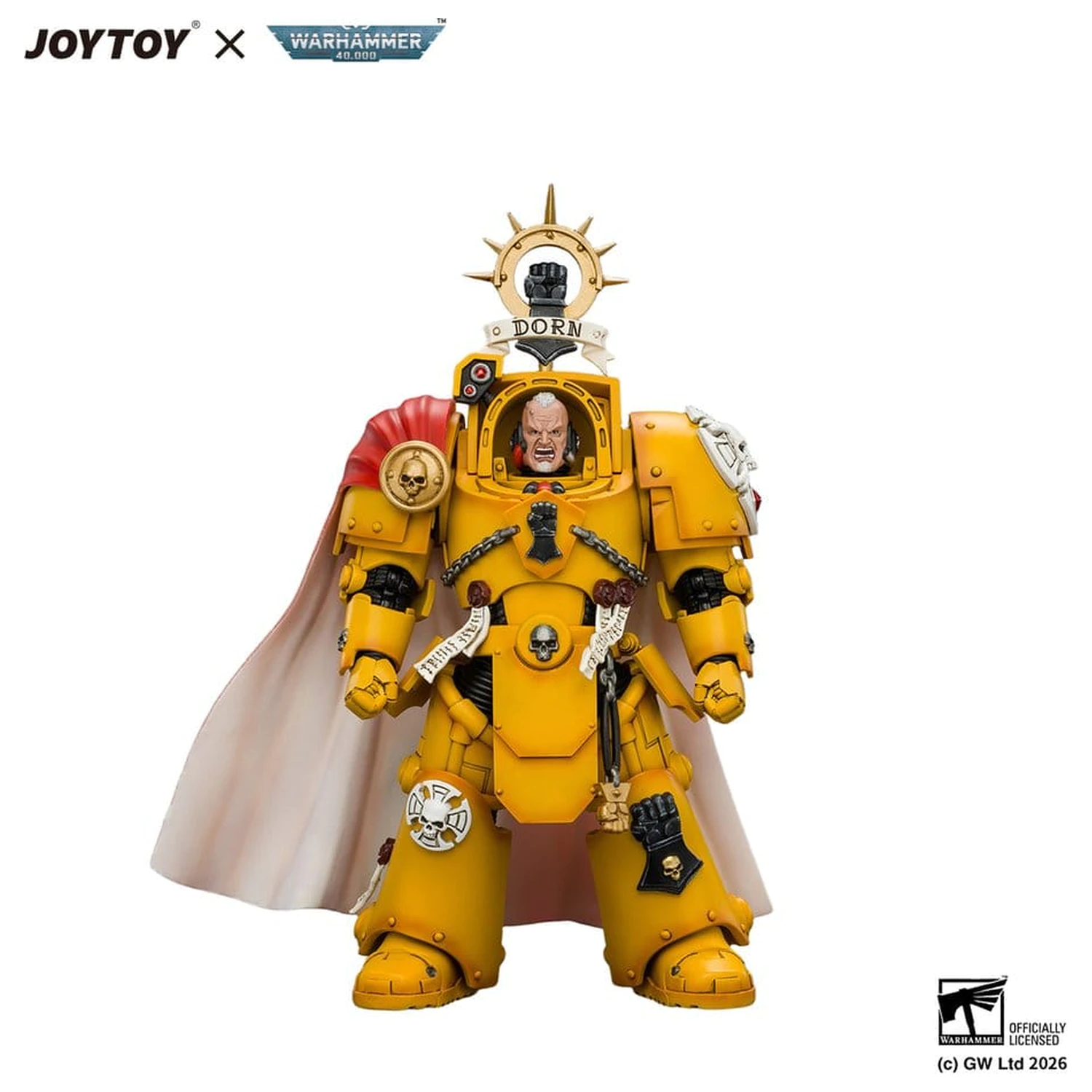 Warhammer Action Figure Imperial Fists Darnath Lysander 14 cm product photo