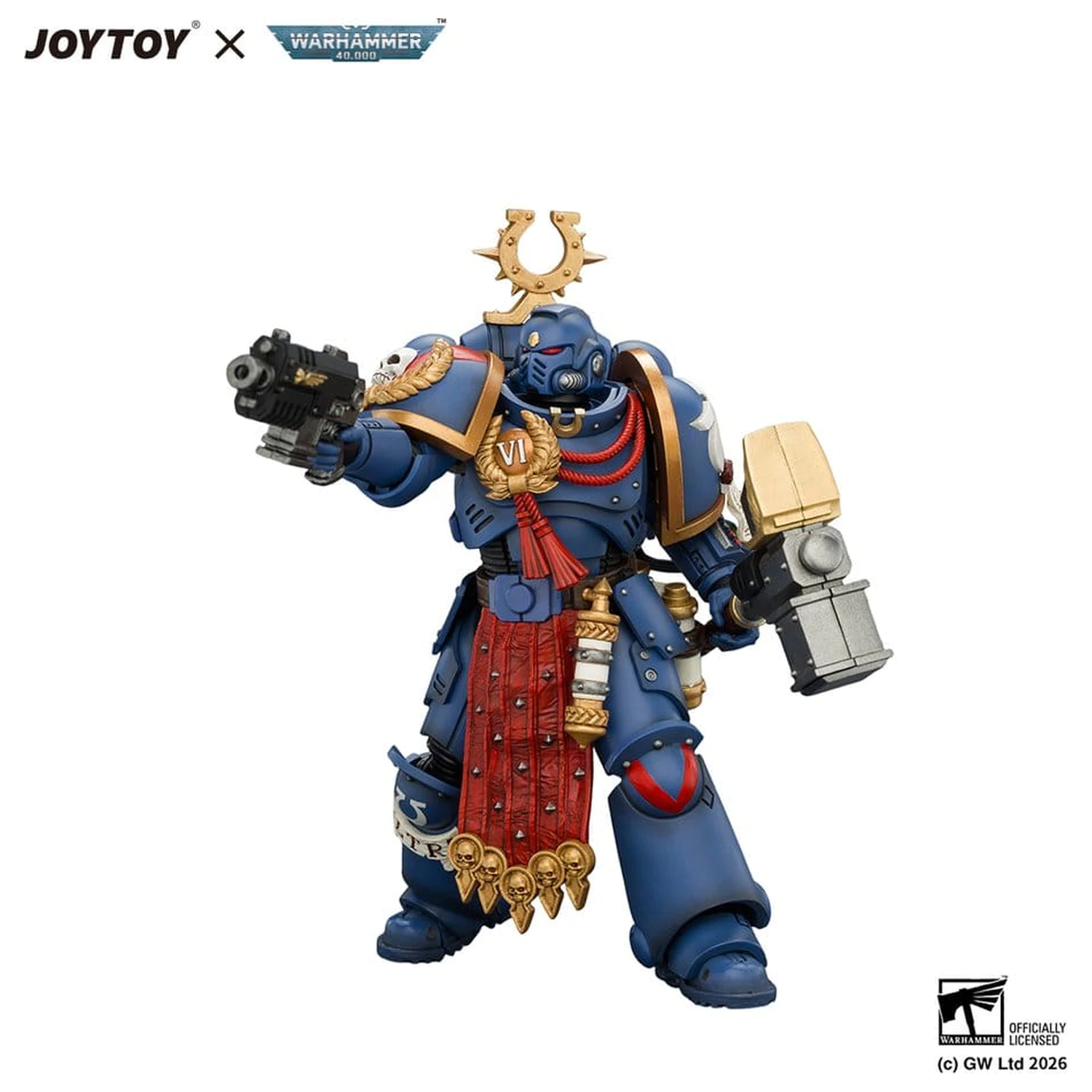 Warhammer Action Figure Ultramarines Ferren Areios 12 cm product photo
