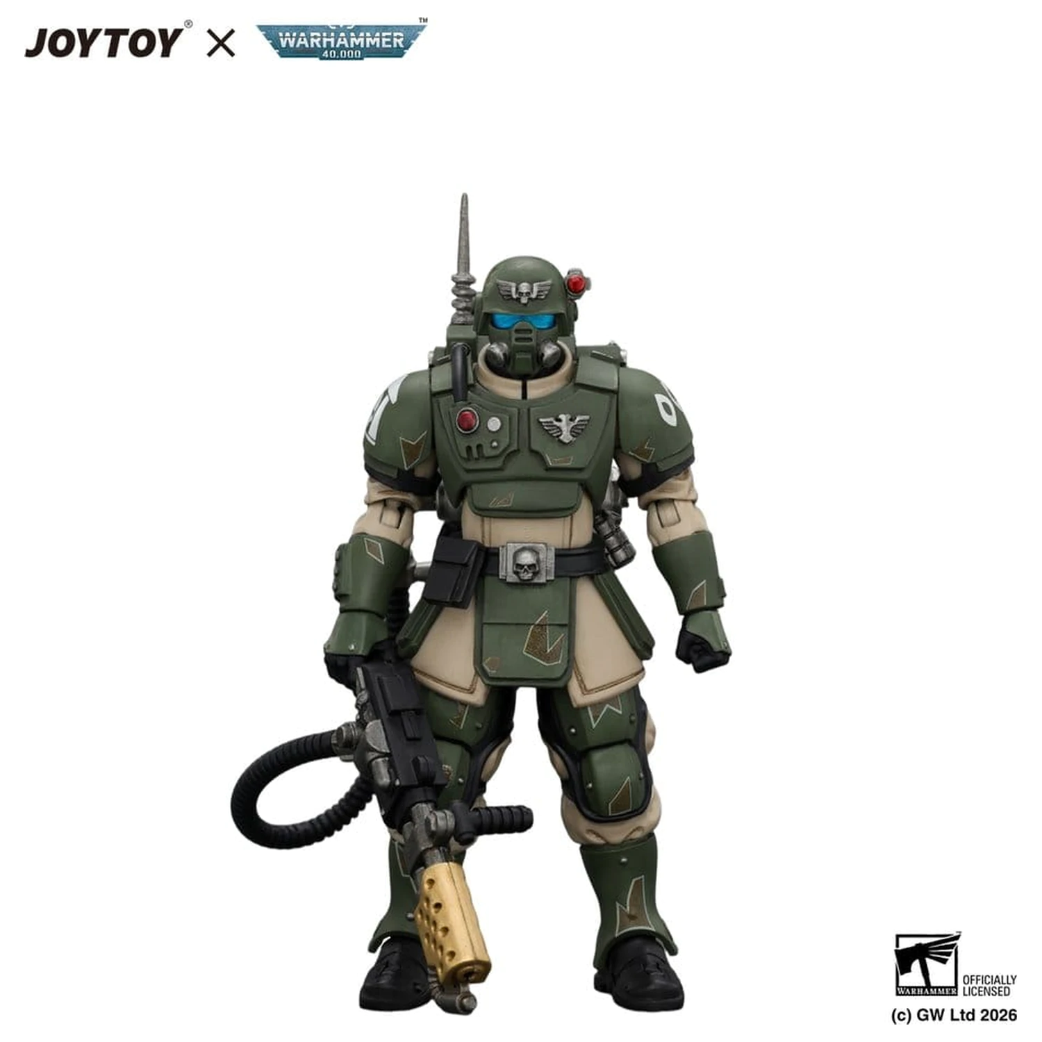 Warhammer Action Figure Astra Militarum Kasrkin 2 with Flamer product photo