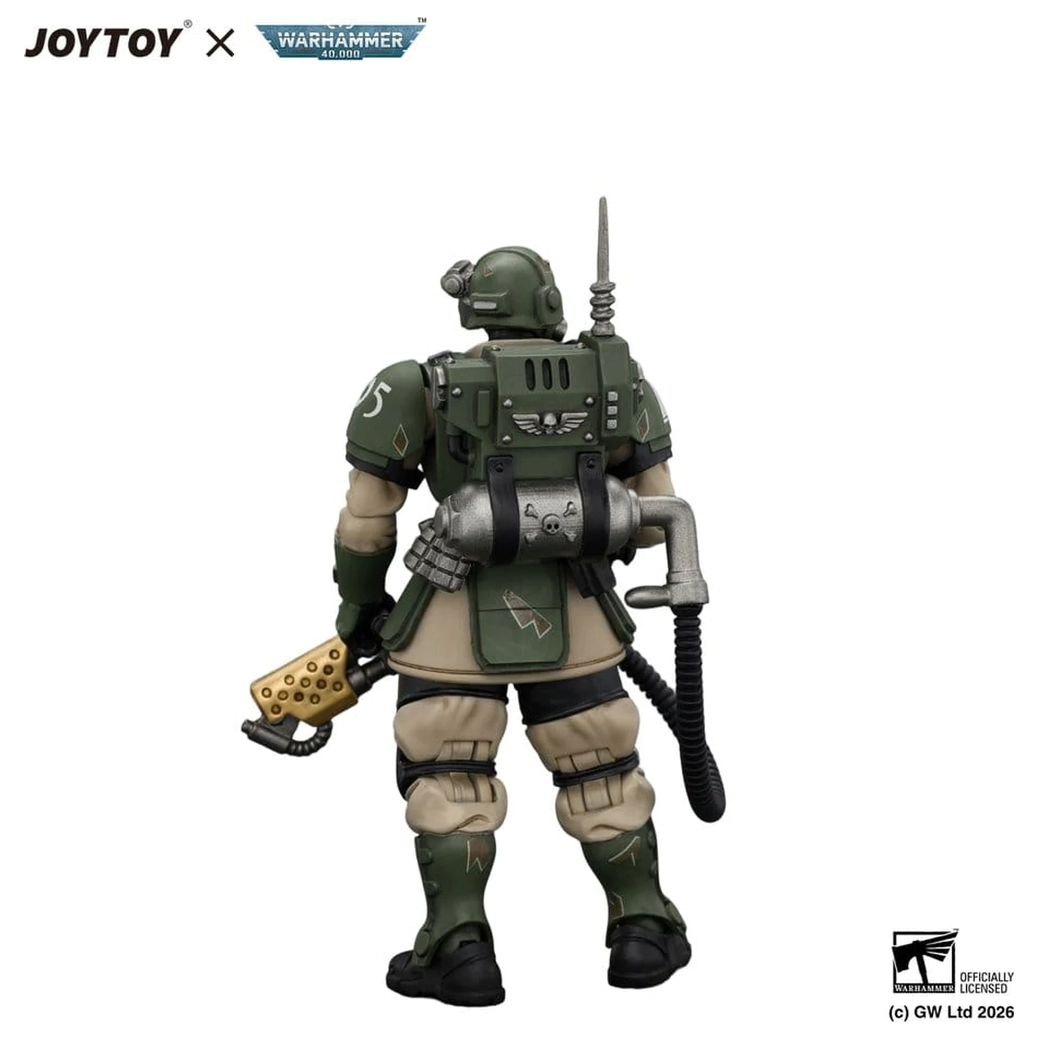 Warhammer Action Figure Astra Militarum Kasrkin 2 with Flamer product photo