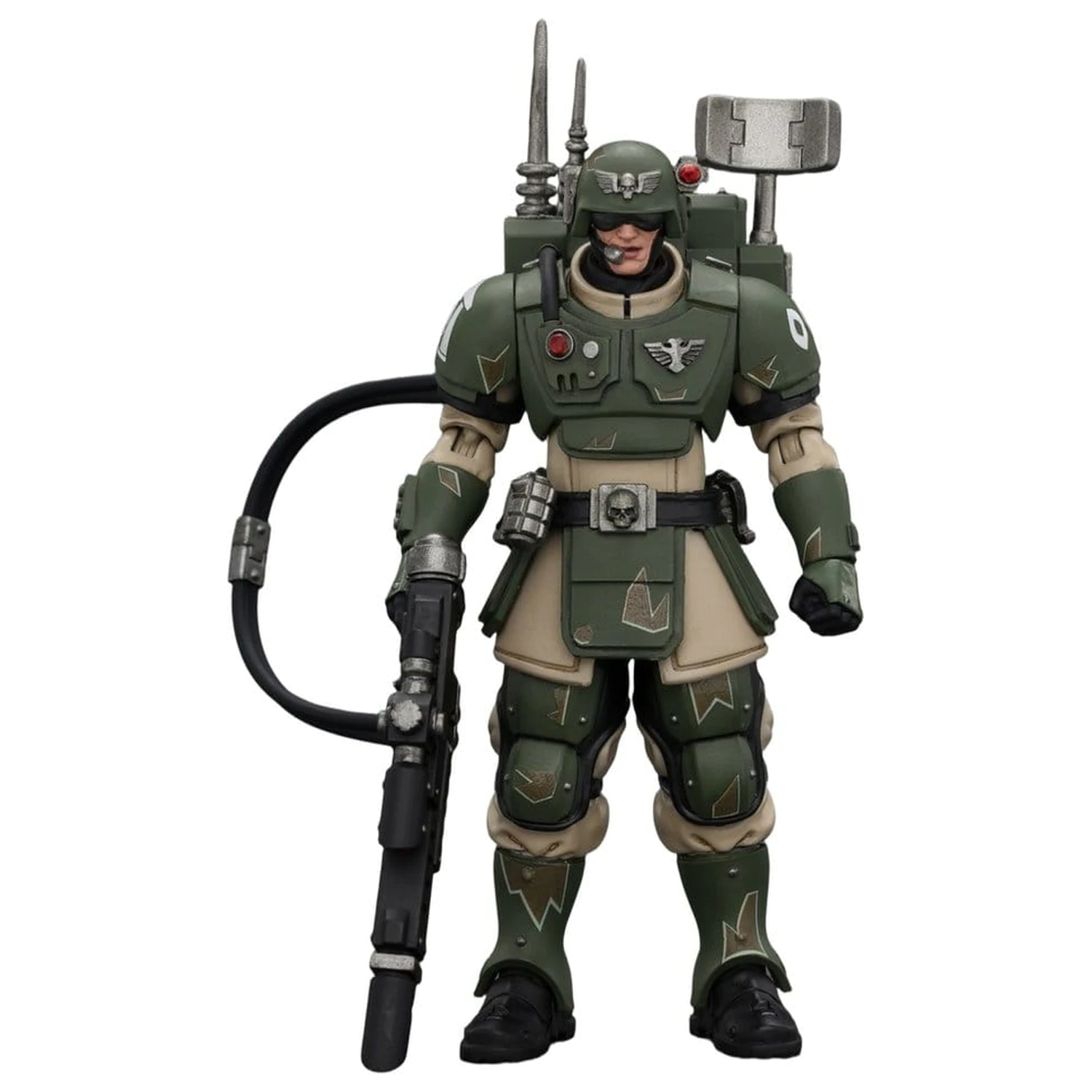 Warhammer Action Figure Astra Militarum Kasrkin 3 with Hot-shot Lasgun and Vox-caster product photo
