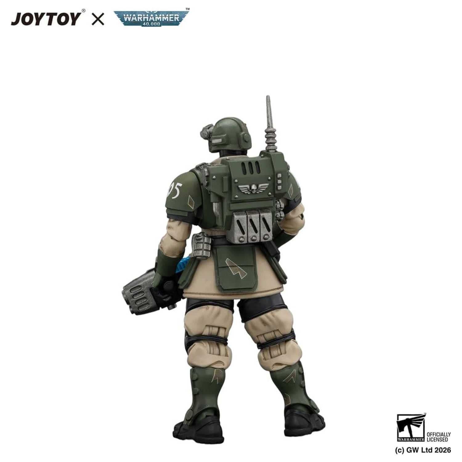 Warhammer Action Figure Astra Militarum Kasrkin 4 with Plasma Gun product photo
