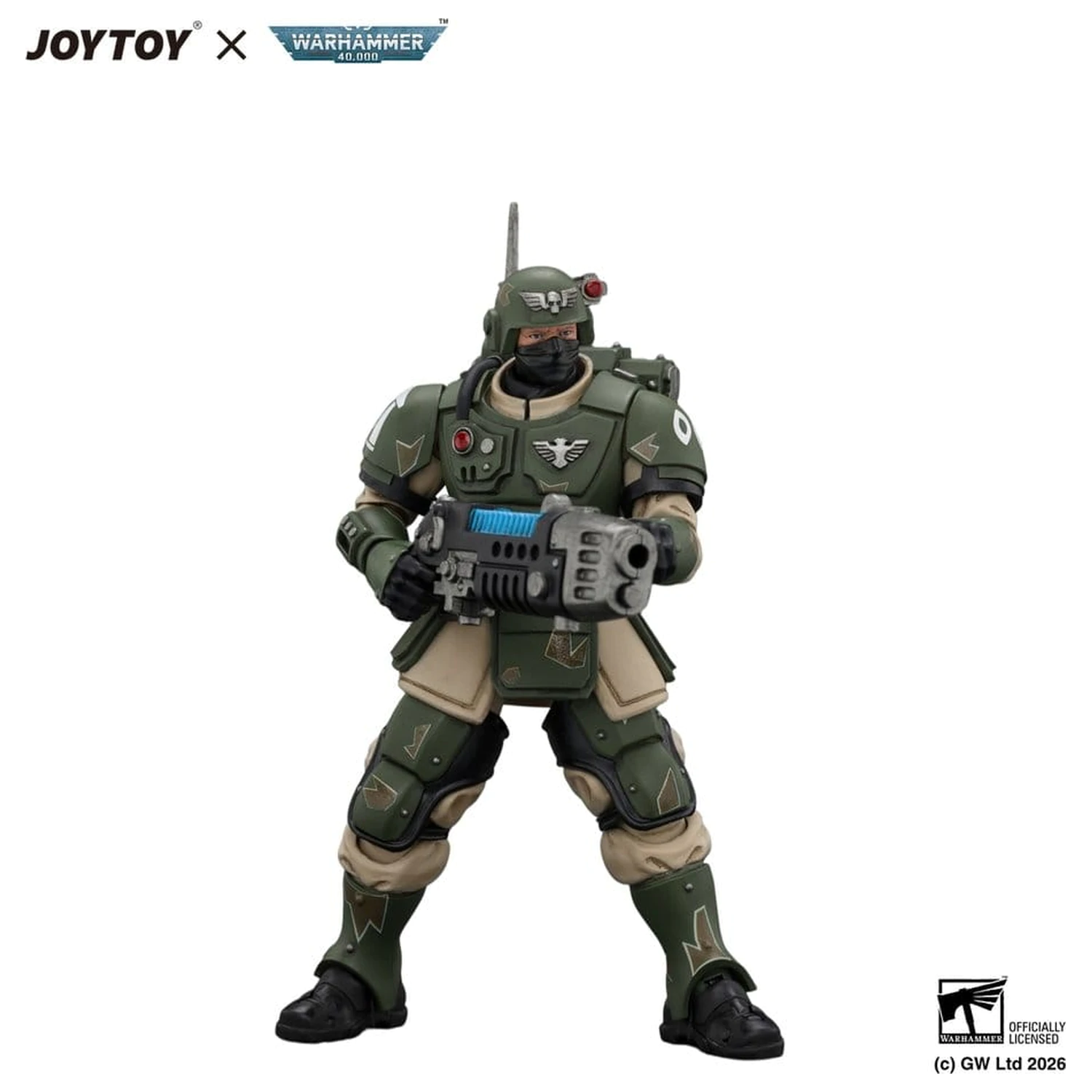 Warhammer Action Figure Astra Militarum Kasrkin 4 with Plasma Gun product photo