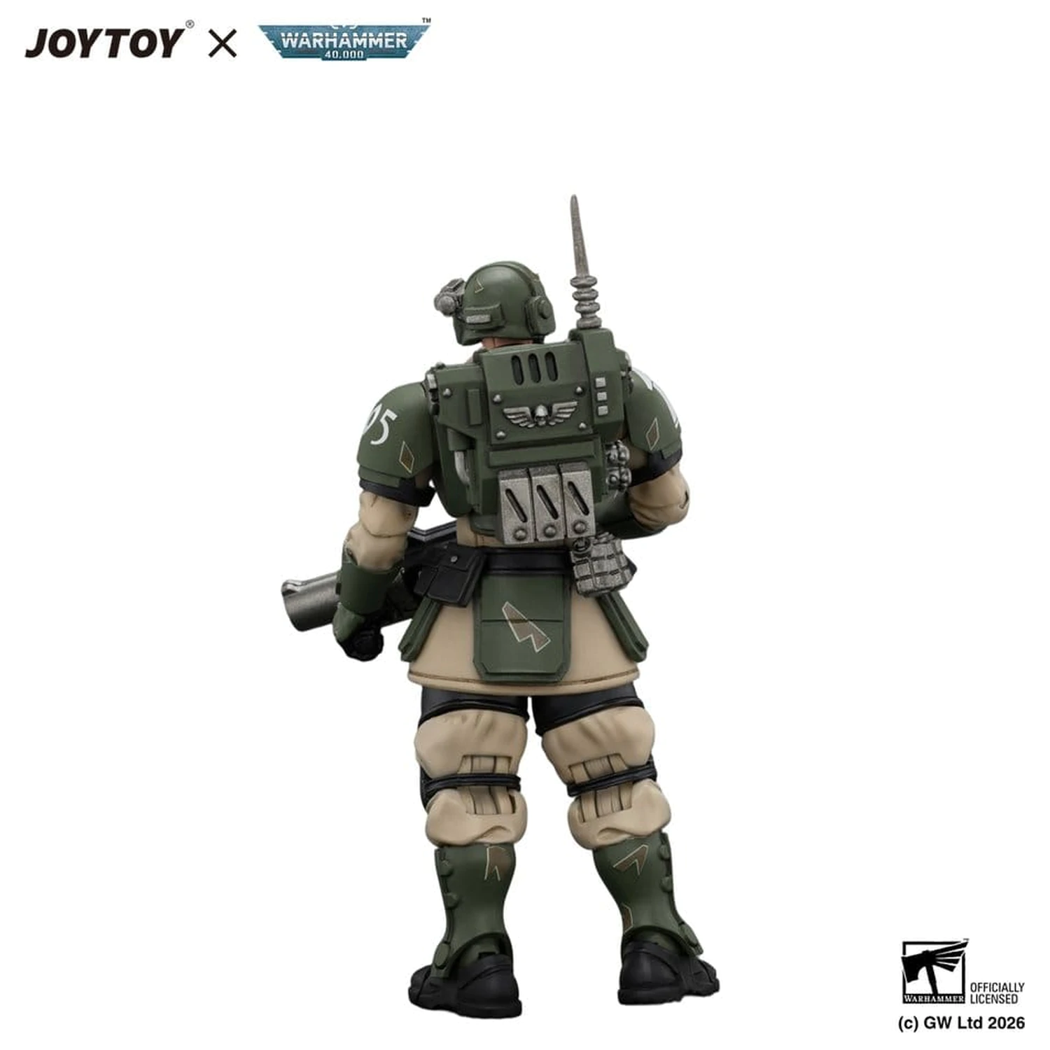 Warhammer Action Figure Astra Militarum Kasrkin 5 with Grenade Launcher product photo