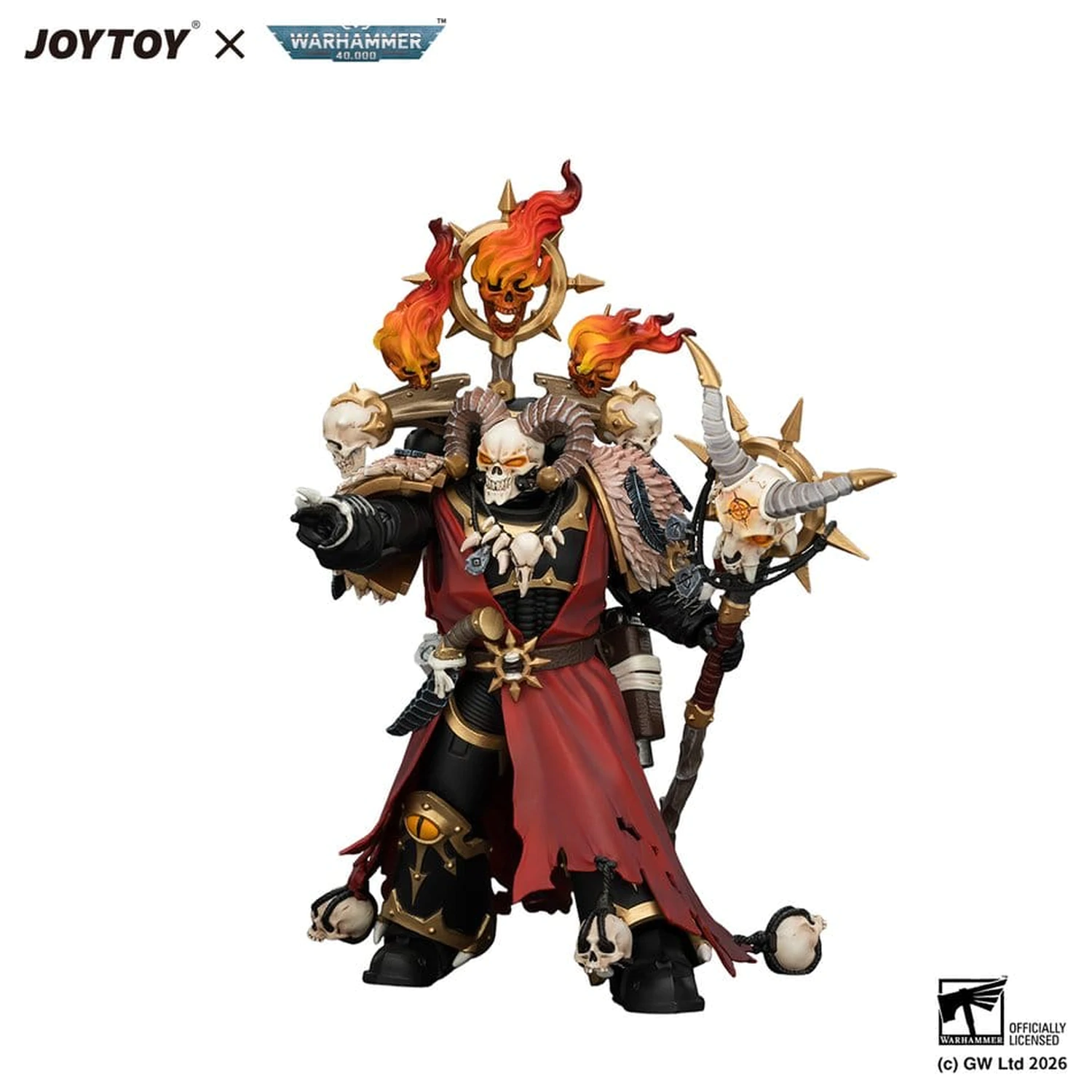 Warhammer Action Figure Black Legion Master of Possession 13 cm product photo