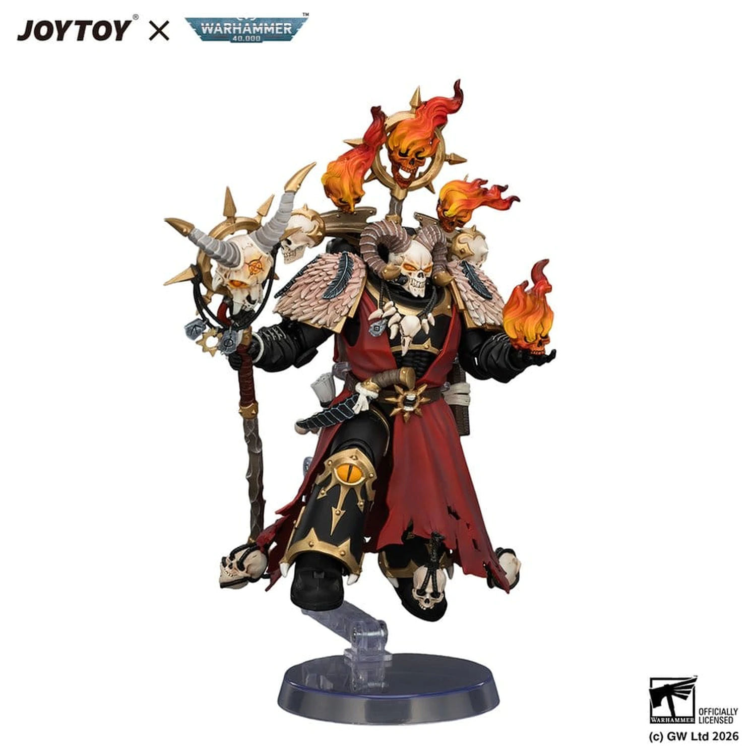 Warhammer Action Figure Black Legion Master of Possession 13 cm product photo