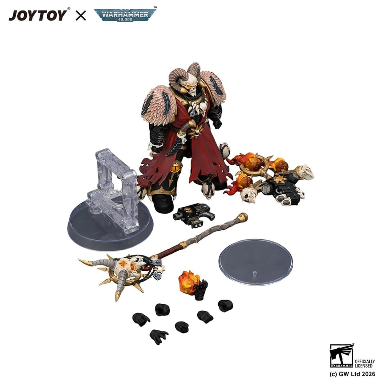Warhammer Action Figure Black Legion Master of Possession 13 cm product photo