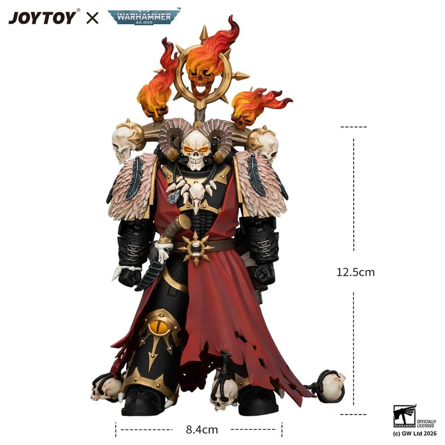 Warhammer Action Figure Black Legion Master of Possession 13 cm product photo