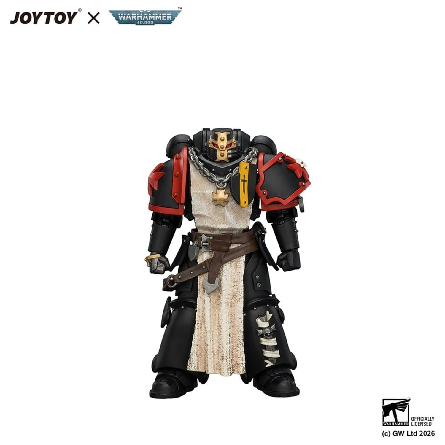 Warhammer Action Figure Black Templars Crusader Ancient 12 cm product photo