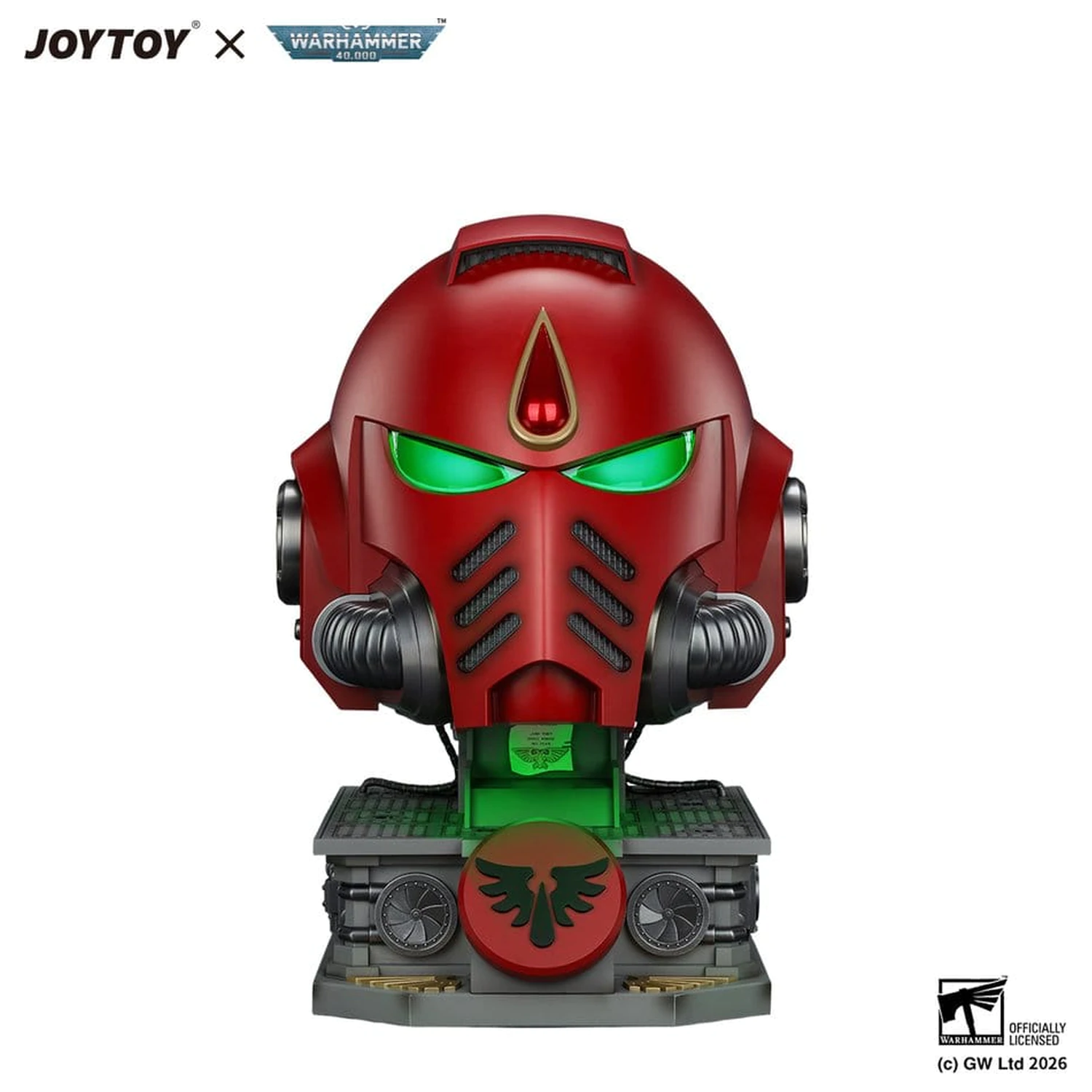 Warhammer Replica Blood Angels MkX Helmet & Display Stand 44 cm product photo