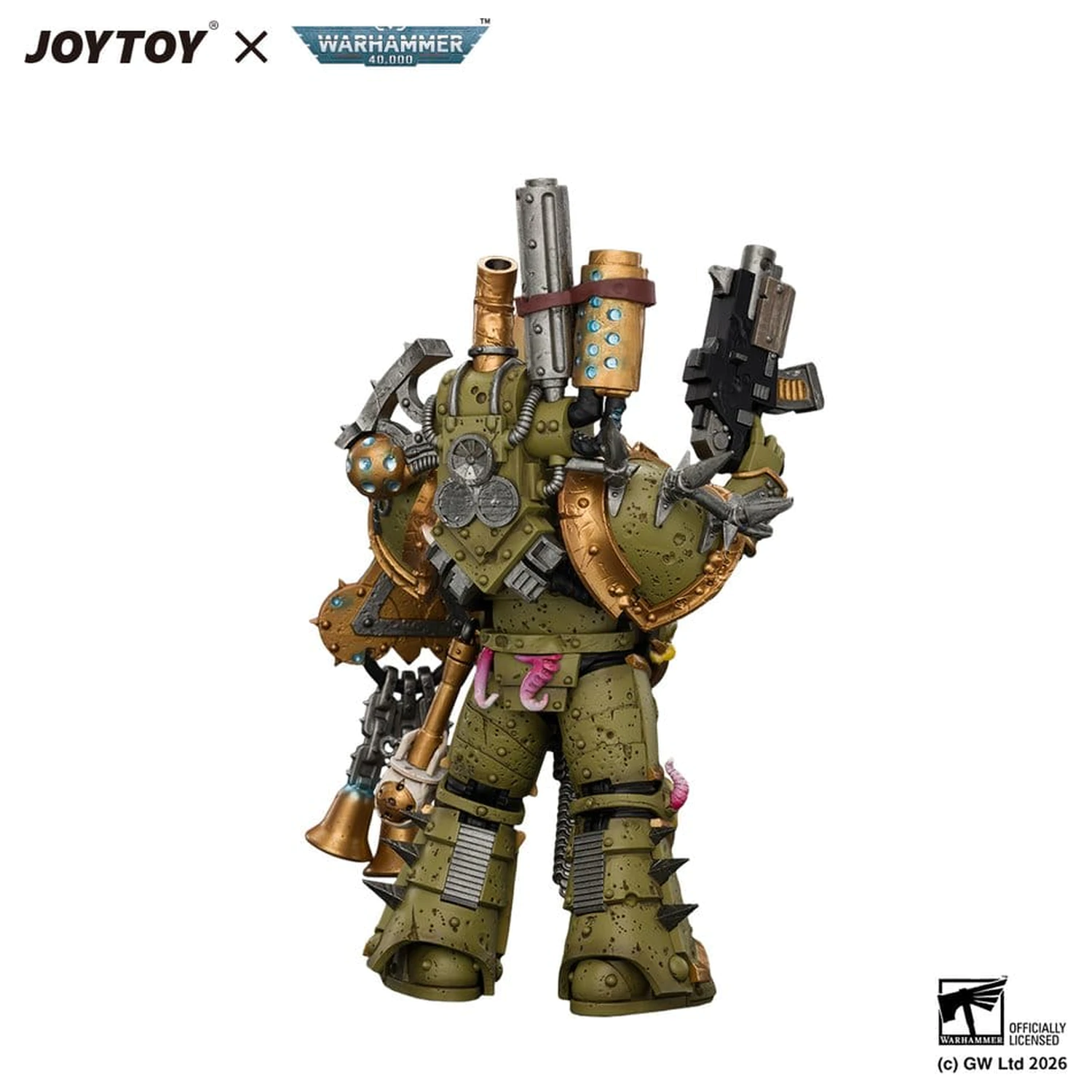 Warhammer Action Figure Death Guard Plague Marine 1 12 cm product photo
