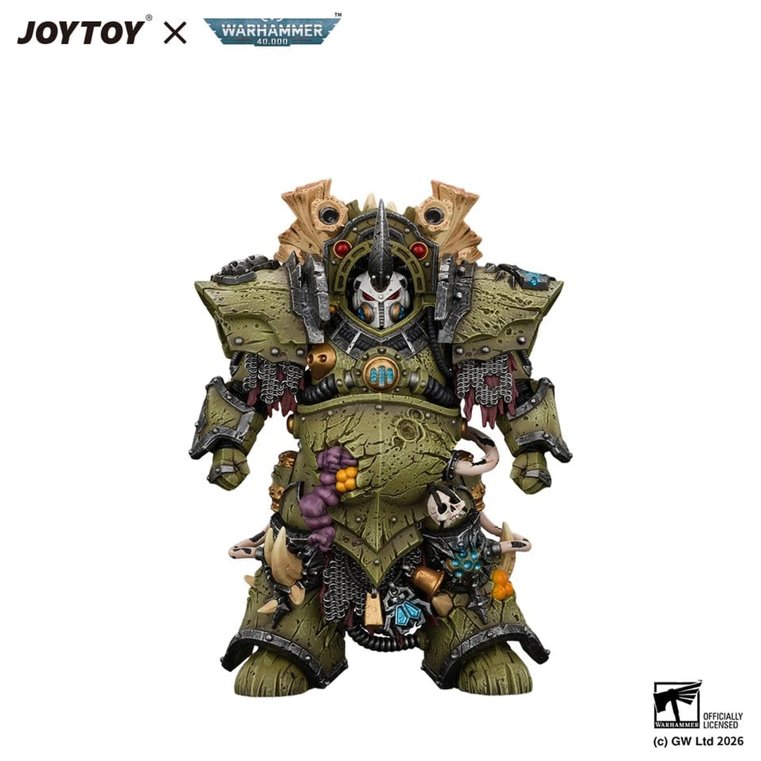 Warhammer Action Figure Death Guard Typhus Herald of the Plague God 15 cm product photo