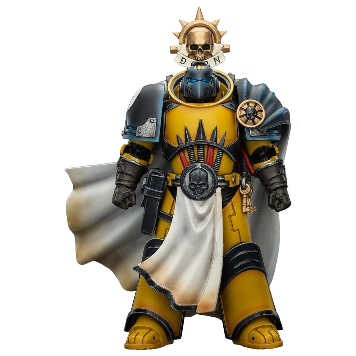 Warhammer Imperial Fists Action Figure Librarian Consulwith Force Axe and Bolt Pistol 12 cm product photo