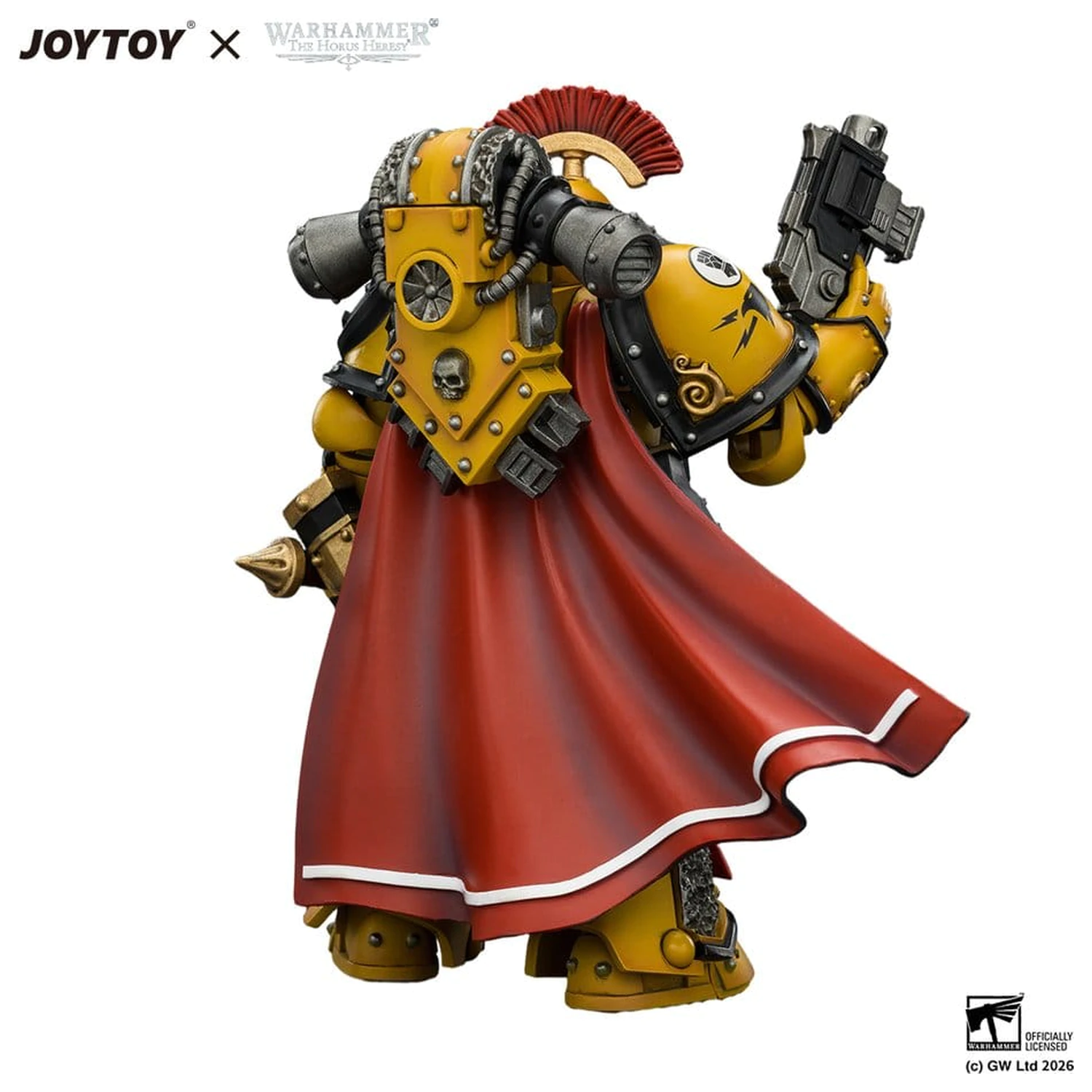 Warhammer Action Figure Imperial Fists Legion Praetor in Mk III Armour 13 cm product photo