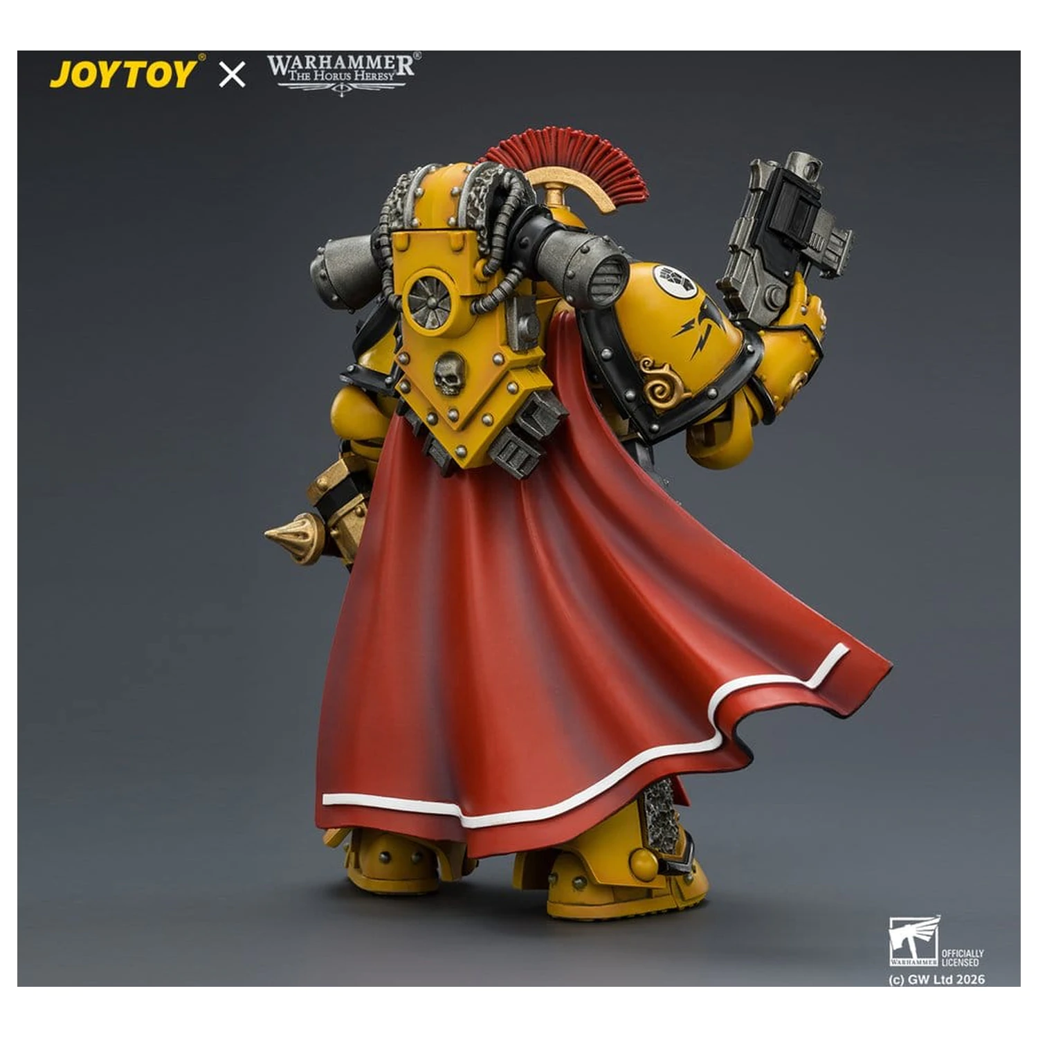 Warhammer Action Figure Imperial Fists Legion Praetor in Mk III Armour 13 cm product photo