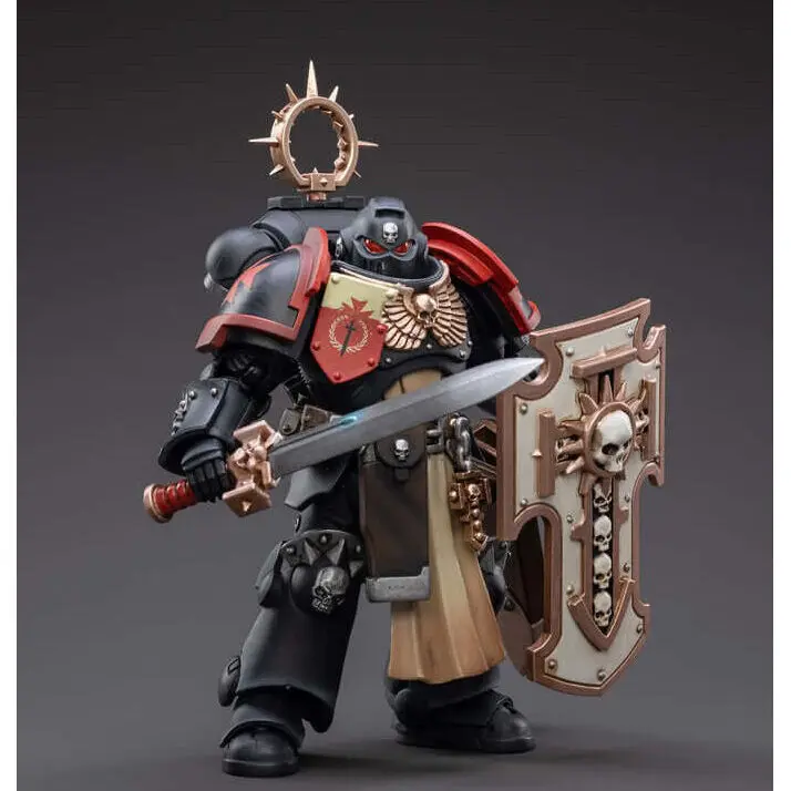 Warhammer 40k Action Figure 1/18 Primaris Space Marines Black Templars Bladeguard Veteran 12 cm product photo