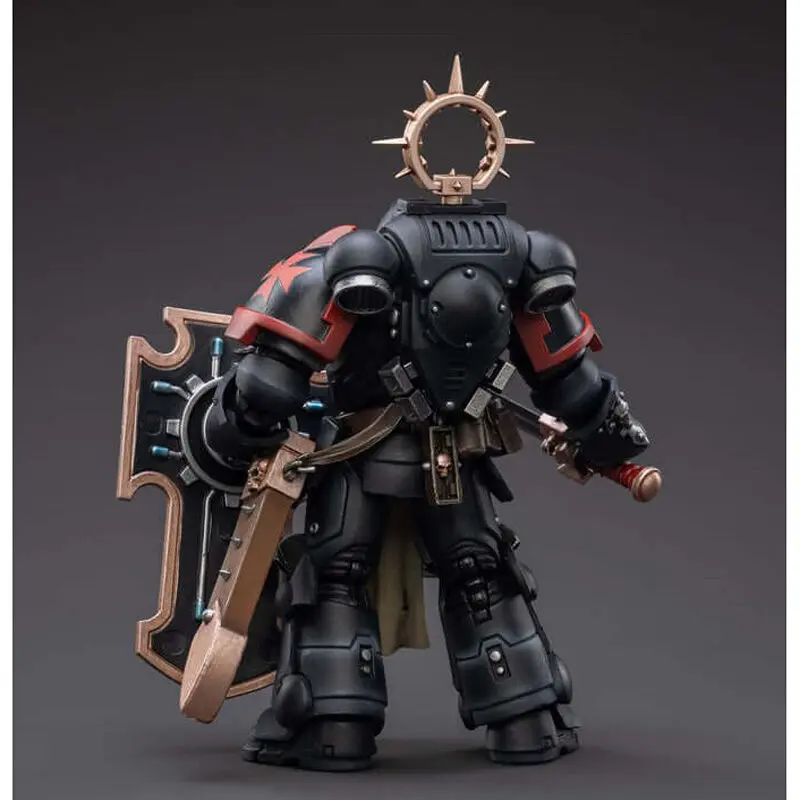 Warhammer 40k Action Figure 1/18 Primaris Space Marines Black Templars Bladeguard Veteran 12 cm product photo