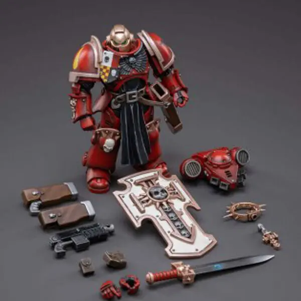 Warhammer 40k Action Figure 1/18 Primaris Space Marines Blood Angels Bladeguard Veteran 12 cm product photo