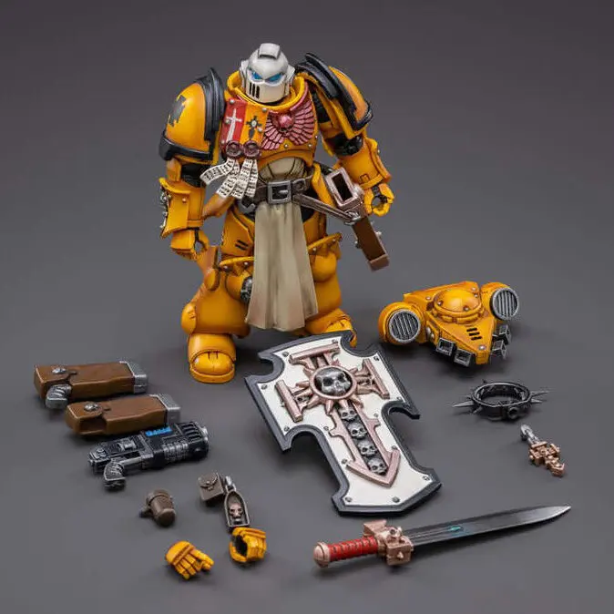 Warhammer 40k Action Figure 1/18 Primaris Space Marines Imperial Fists Bladeguard Veteran 12 cm termékfotó