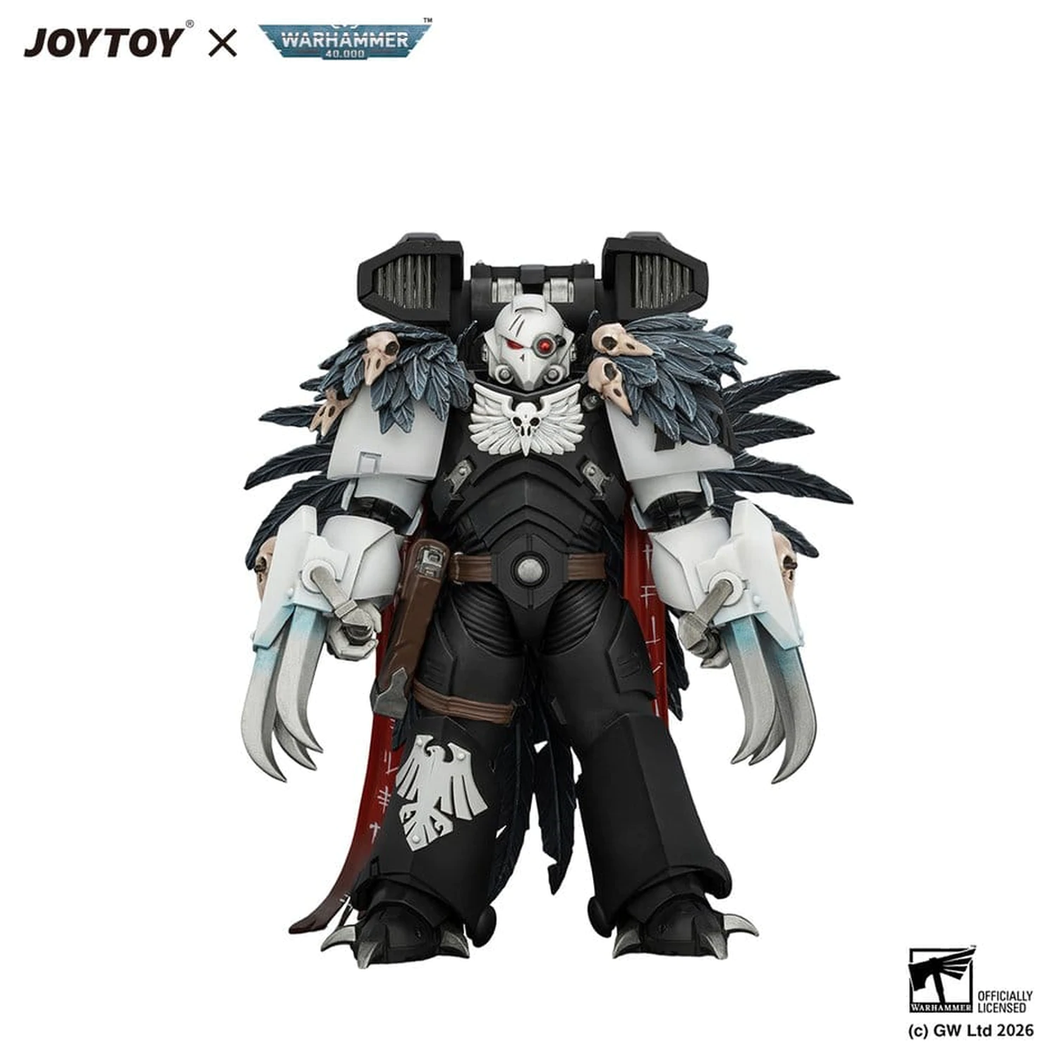Warhammer Action Figure Raven Guard Chapter Master Aethon Shaan 13 cm product photo