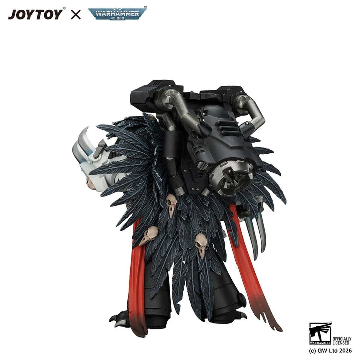 Warhammer Action Figure Raven Guard Chapter Master Aethon Shaan 13 cm product photo
