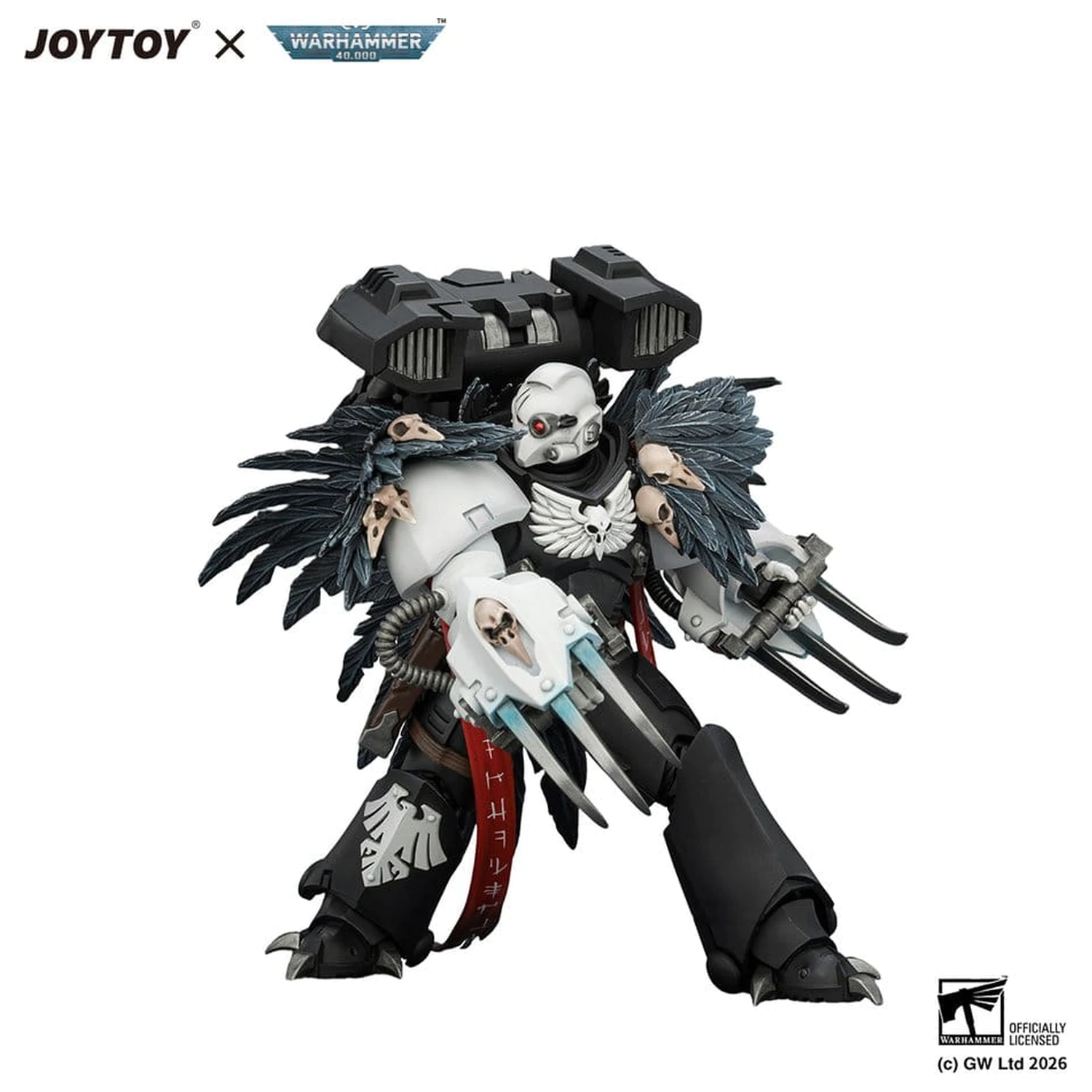 Warhammer Action Figure Raven Guard Chapter Master Aethon Shaan 13 cm product photo