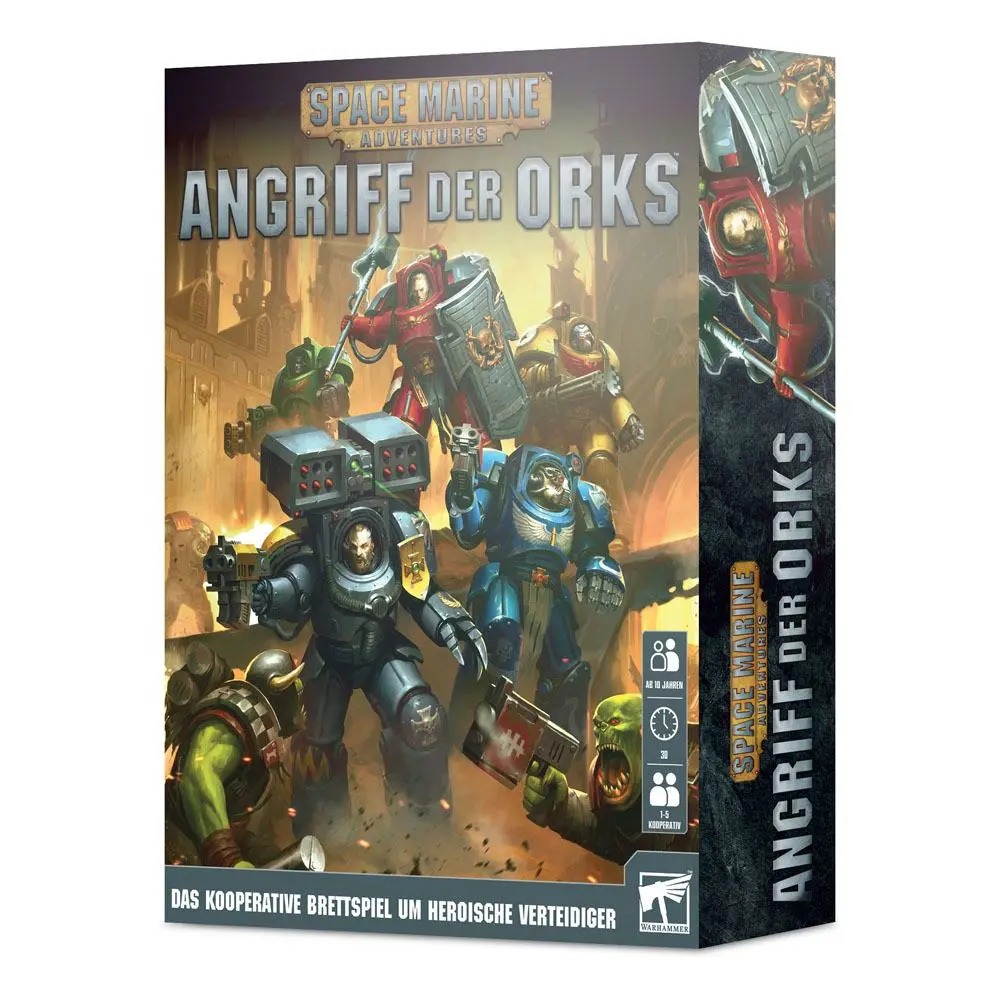 Warhammer Board Game Space Marine Adventures: Angriff der Orks *German Version* product photo