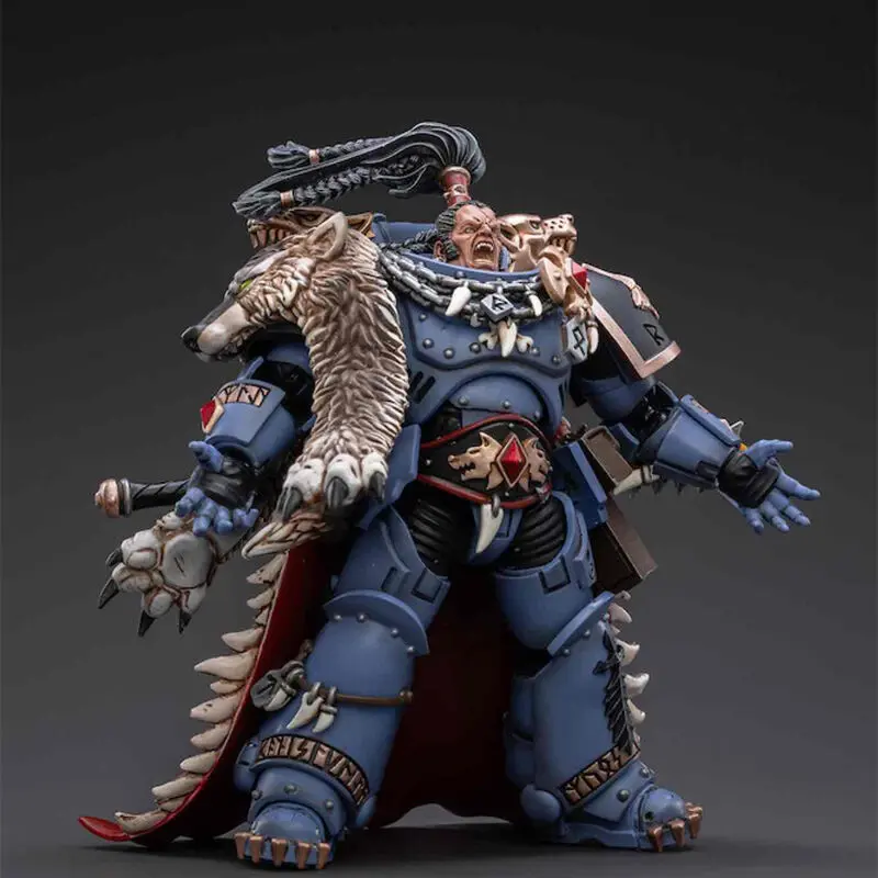 Warhammer 40k Action Figure 1/18 Space Wolves Ragnar Blackmane 13 cm termékfotó