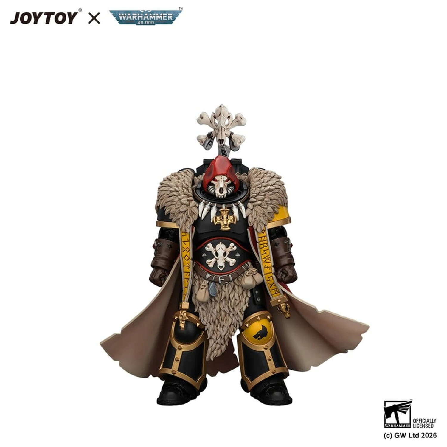 Warhammer Action Figure Space Wolves Wolf Priest 12 cm product photo