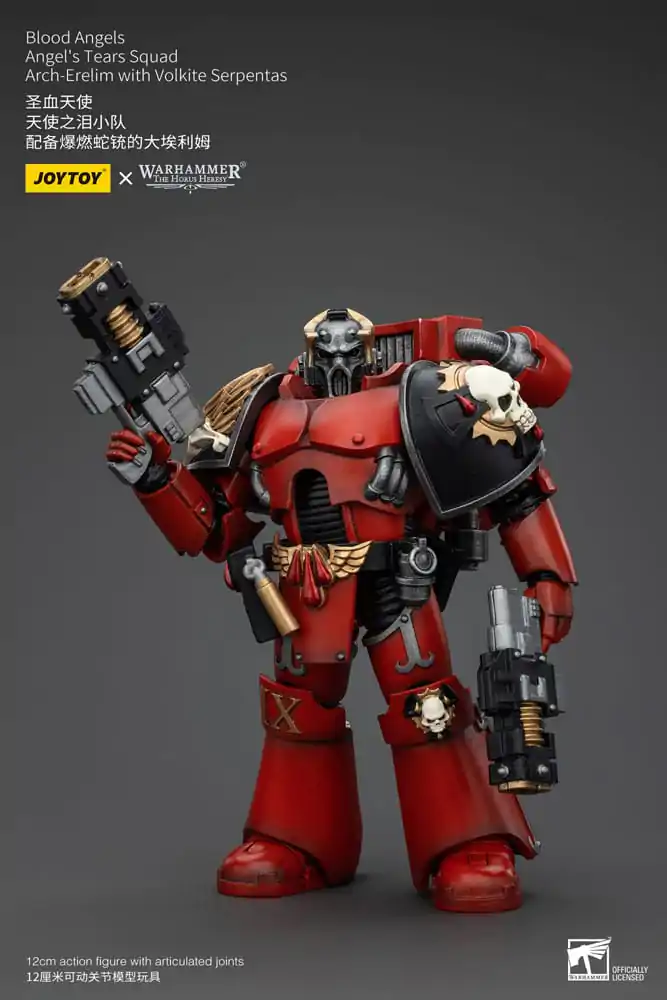 Warhammer The Horus Heresy Action Figure 1/18 Blood Angels Angel's Tears Squad Arch-Erelim with Volkite Serpentas 12 cm termékfotó