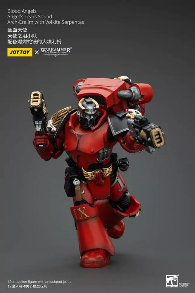 Warhammer The Horus Heresy Action Figure 1/18 Blood Angels Angel's Tears Squad Arch-Erelim with Volkite Serpentas 12 cm termékfotó