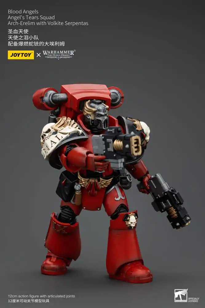 Warhammer The Horus Heresy Action Figure 1/18 Blood Angels Angel's Tears Squad Arch-Erelim with Volkite Serpentas 12 cm termékfotó