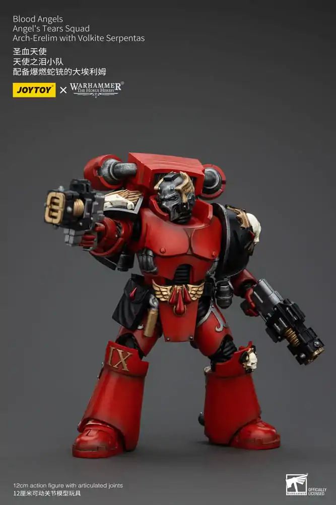 Warhammer The Horus Heresy Action Figure 1/18 Blood Angels Angel's Tears Squad Arch-Erelim with Volkite Serpentas 12 cm termékfotó