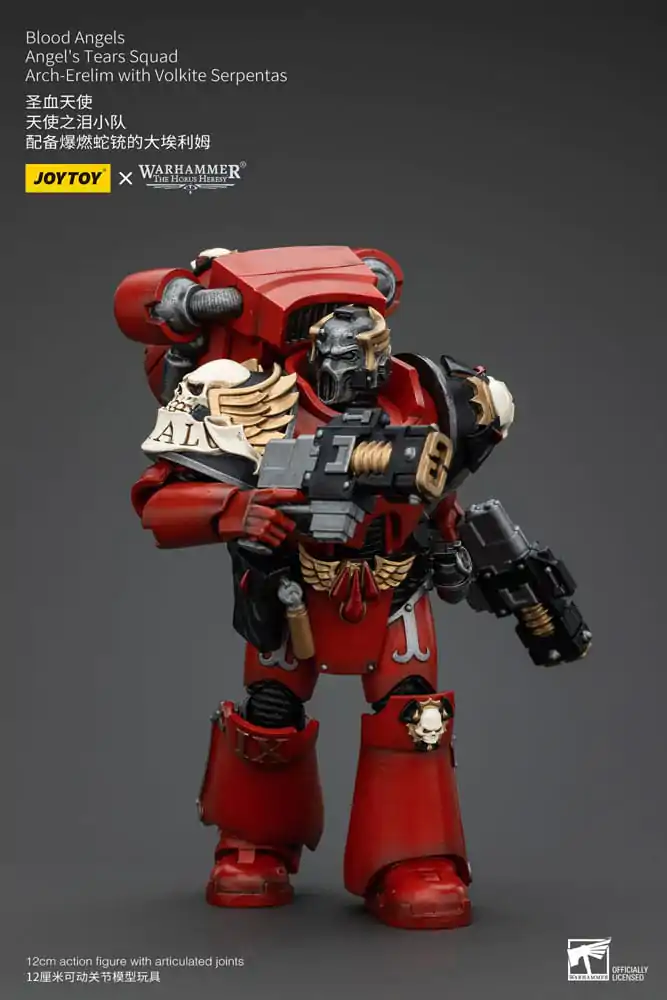 Warhammer The Horus Heresy Action Figure 1/18 Blood Angels Angel's Tears Squad Arch-Erelim with Volkite Serpentas 12 cm termékfotó