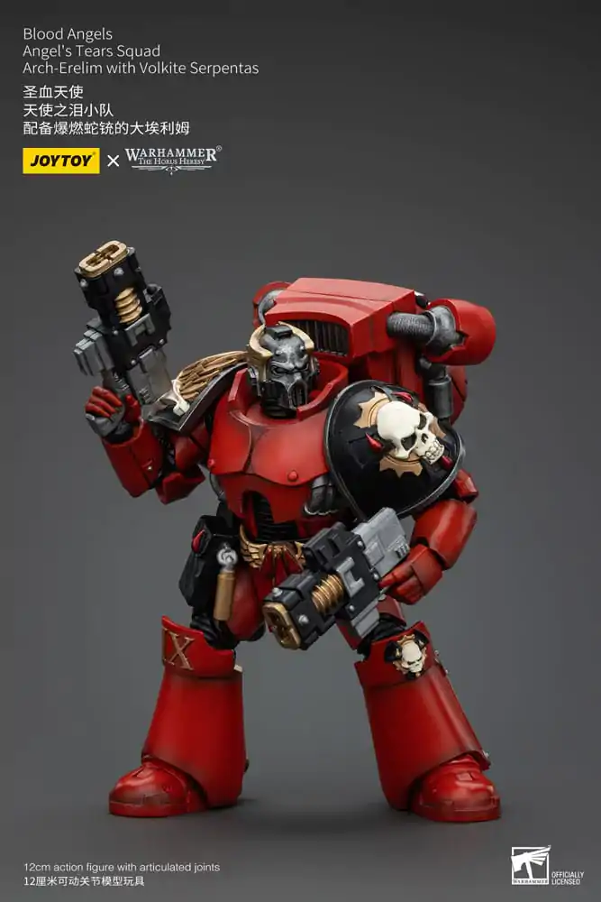 Warhammer The Horus Heresy Action Figure 1/18 Blood Angels Angel's Tears Squad Arch-Erelim with Volkite Serpentas 12 cm termékfotó