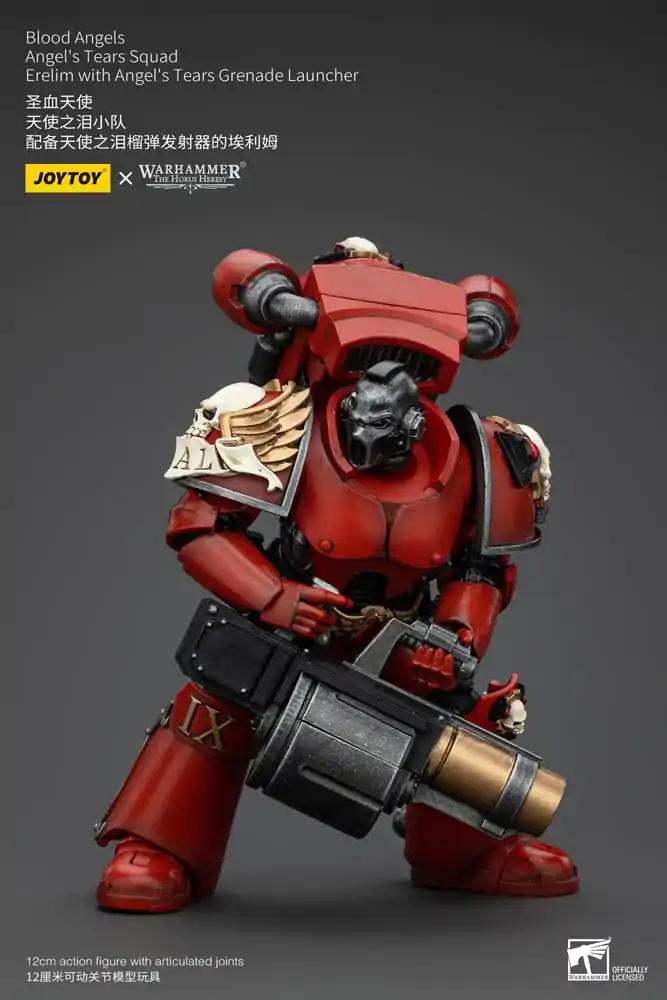 Warhammer The Horus Heresy Action Figure 1/18 Blood Angels Angel's Tears Squad Erelim with Angel's Tears Grenade Launcher 12 cm termékfotó