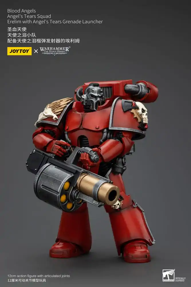 Warhammer The Horus Heresy Action Figure 1/18 Blood Angels Angel's Tears Squad Erelim with Angel's Tears Grenade Launcher 12 cm termékfotó