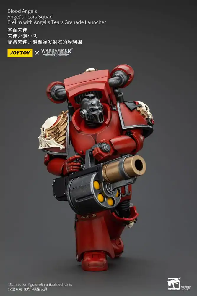 Warhammer The Horus Heresy Action Figure 1/18 Blood Angels Angel's Tears Squad Erelim with Angel's Tears Grenade Launcher 12 cm termékfotó