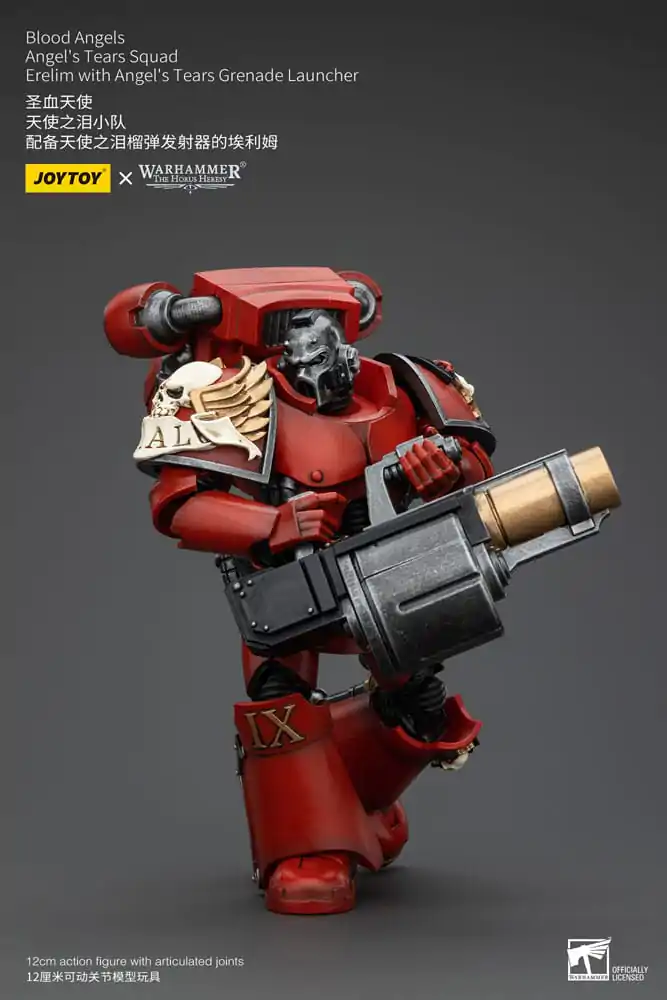 Warhammer The Horus Heresy Action Figure 1/18 Blood Angels Angel's Tears Squad Erelim with Angel's Tears Grenade Launcher 12 cm termékfotó