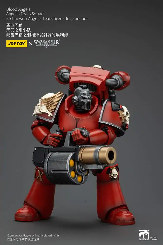 Warhammer The Horus Heresy Action Figure 1/18 Blood Angels Angel's Tears Squad Erelim with Angel's Tears Grenade Launcher 12 cm termékfotó