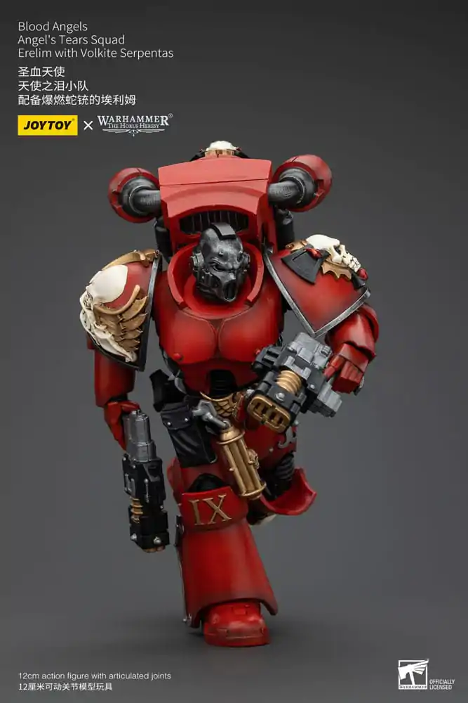 Warhammer The Horus Heresy Action Figure 1/18 Blood Angels Angel's Tears SquadErelim with Volkite Serpentas 12 cm termékfotó